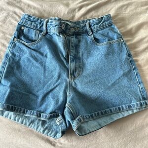 High Waisted Jean Short